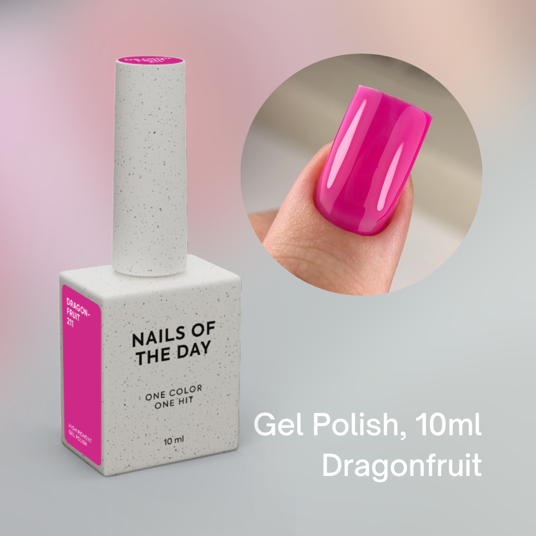 NAILSOFTHEDAY High Pigment gel polish, Dragonfruit, 10ml