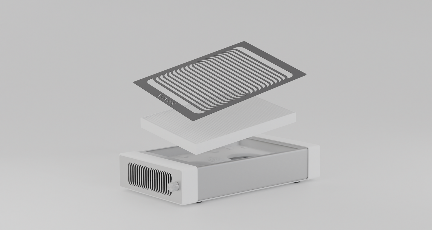 SheMax Pro Dust Collector - White + Free Shipping