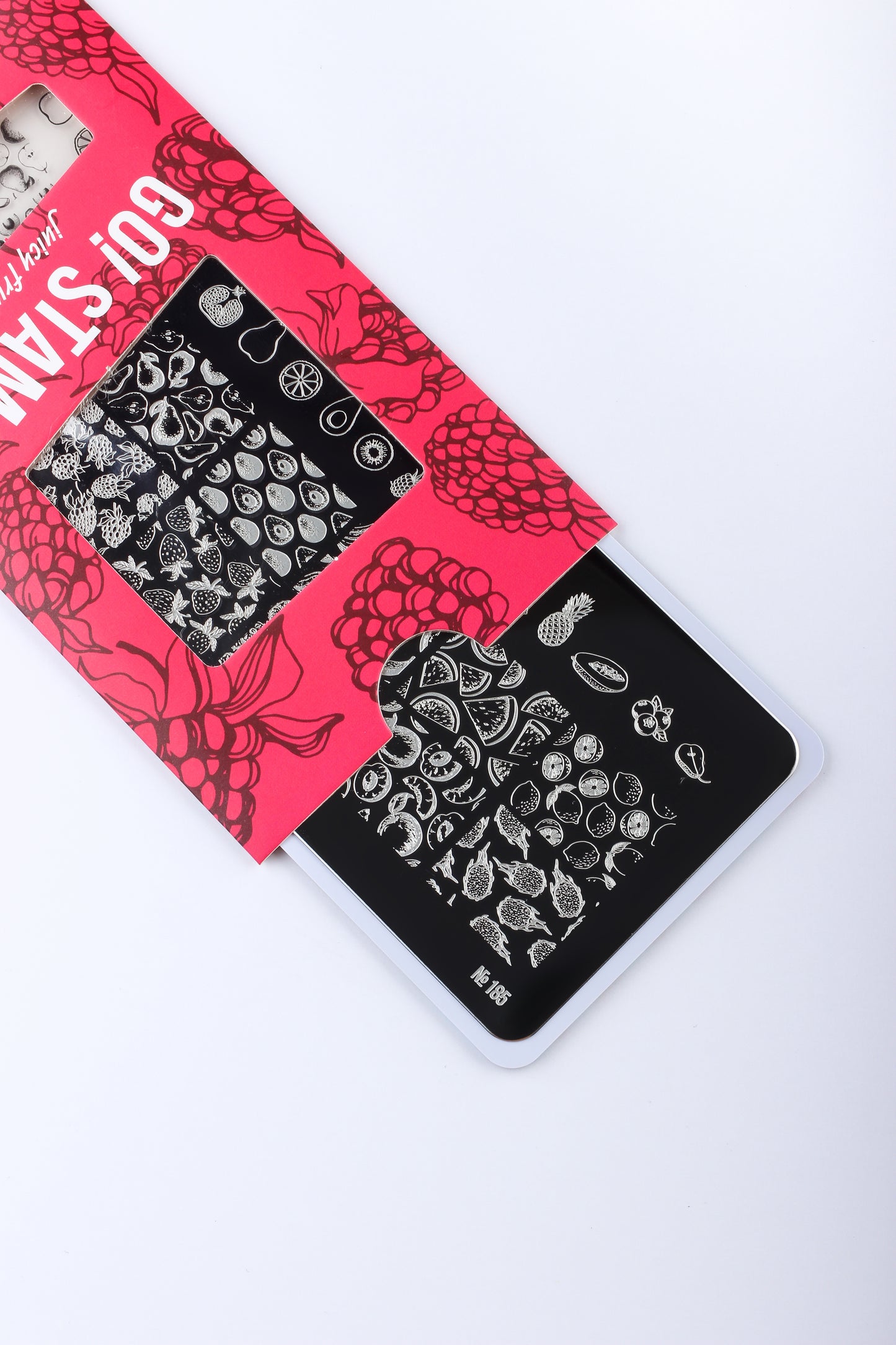 Go!Stamp stamping plate, #185 (Juicy Fruit)