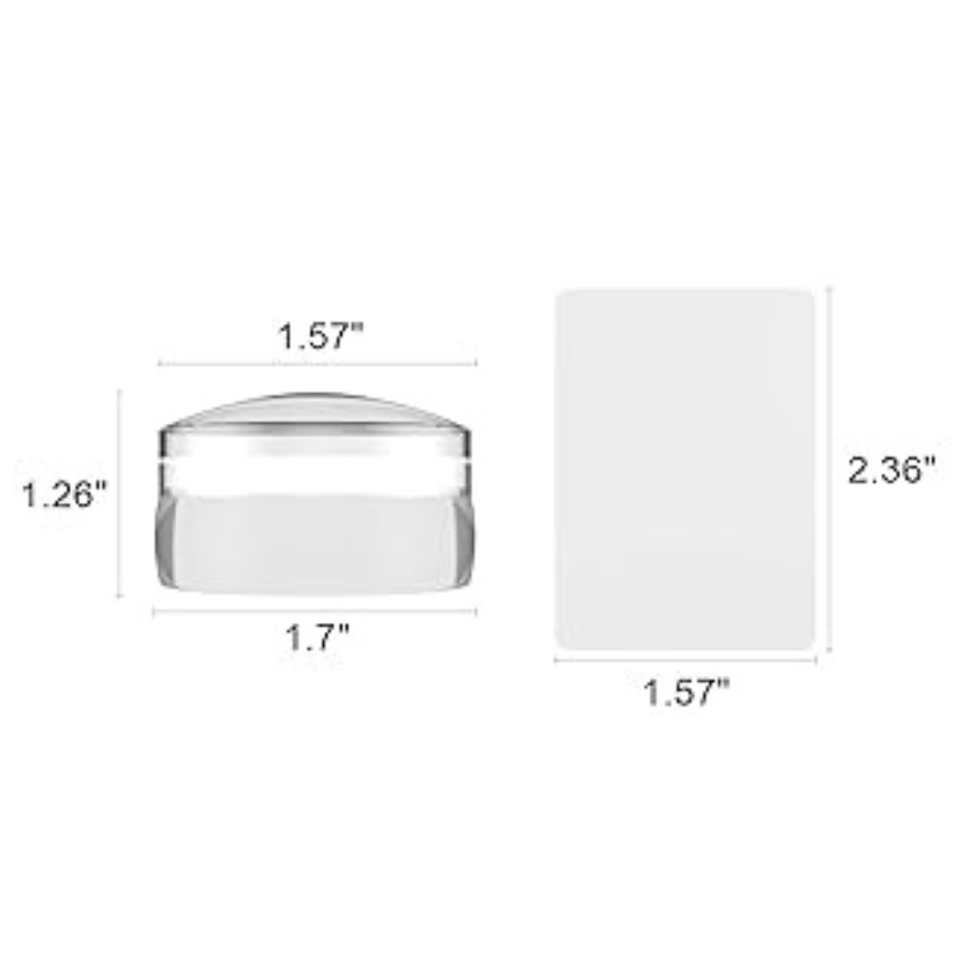 Silicone Stamp (with Scraper)