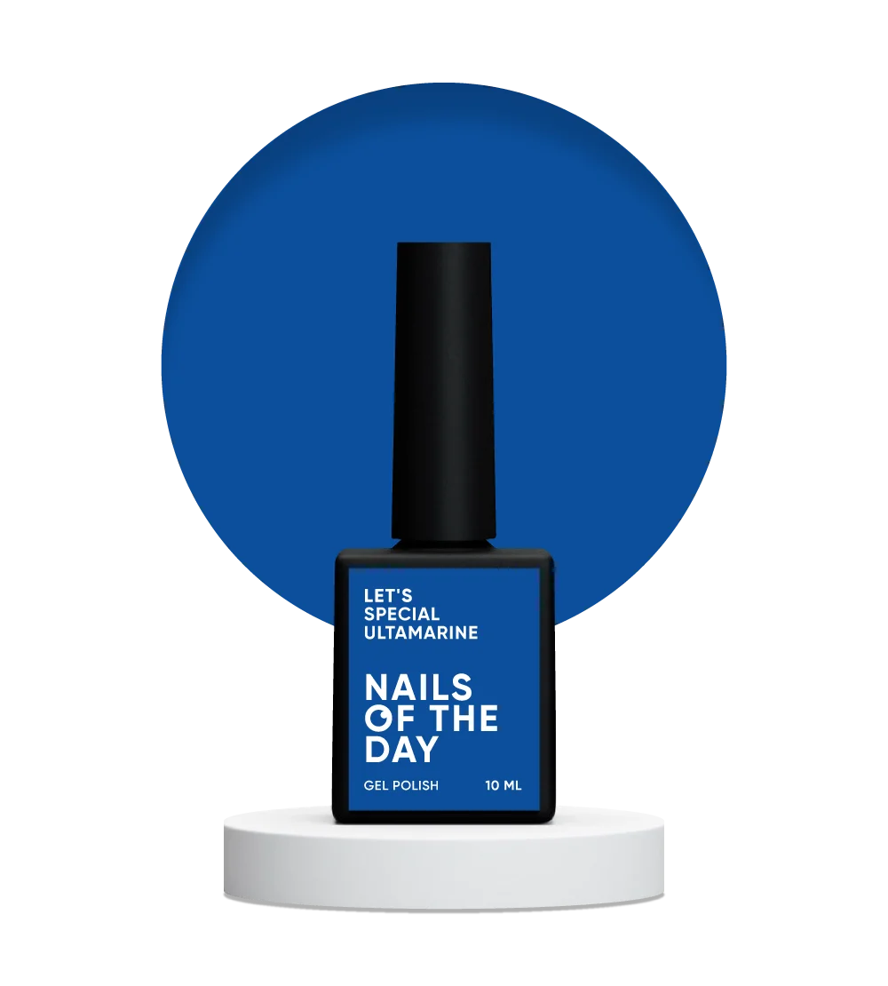 NAILSOFTHEDAY High Pigment gel polish, ULTRAMARINE 10 ml