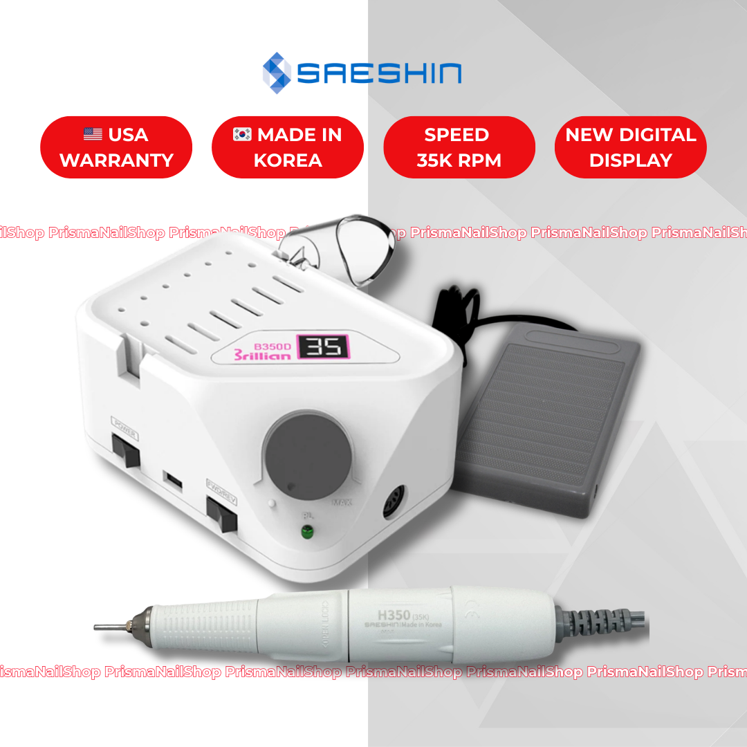 Saeshin Brillian B350D / H350 White, 35K RPM