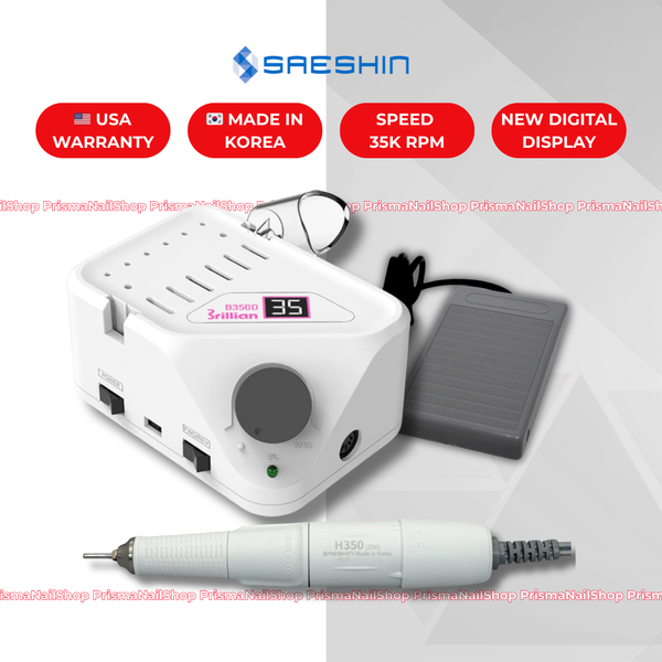 Saeshin Brillian B350D / H350 White, 35K RPM