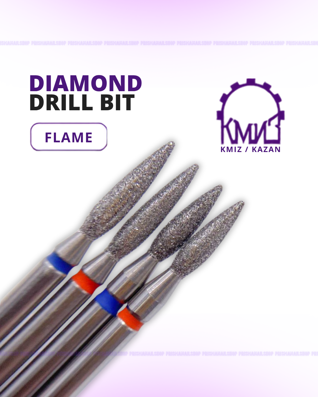 KMIZ Flame Diamond Nail Drill Bit