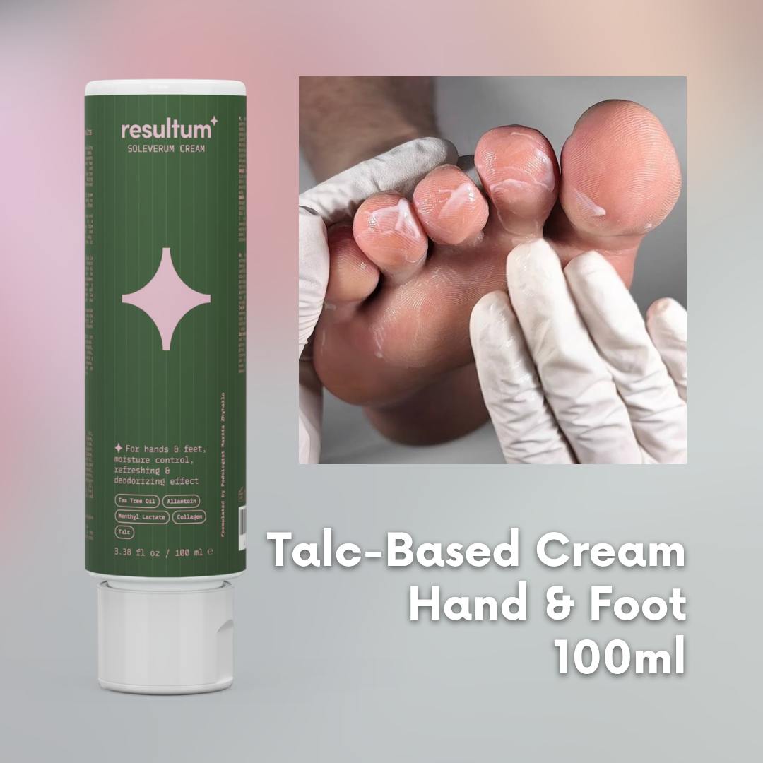 NAILSOFTHEDAY Resultum Soleverum Cream – Hand & Foot Talc Cream, 100ml