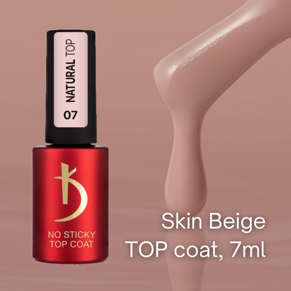 Kodi Natural Color Top Coat, 7 ml