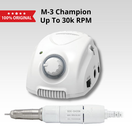 Saeyang MARATHON-3 Champion III +  SH20N – Electric Nail Drill (30,000 RPM)
