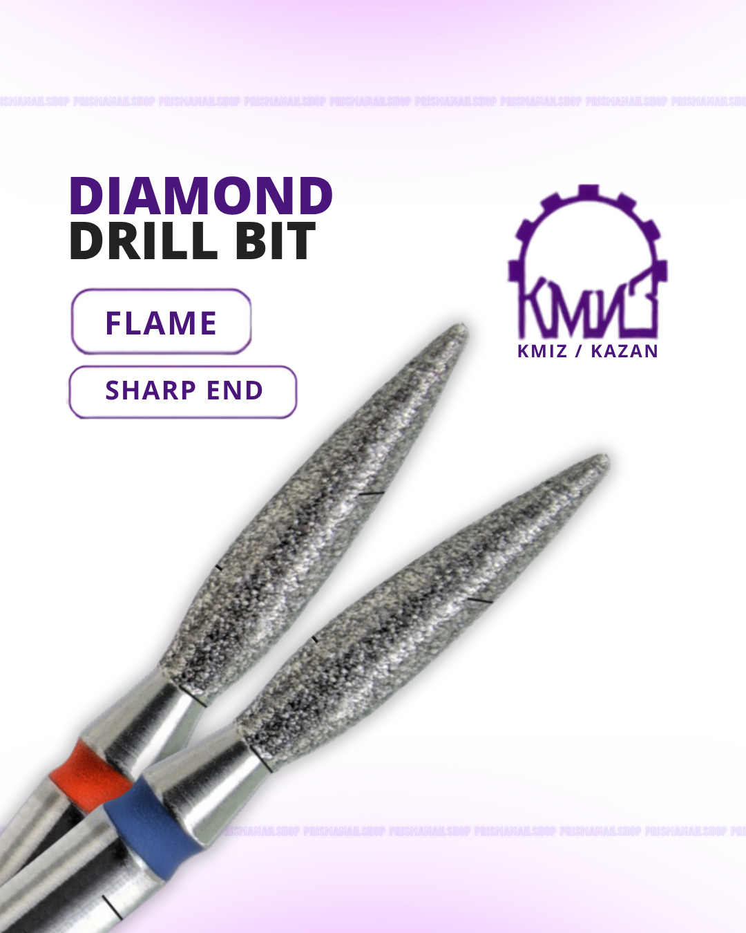 KMIZ Diamond Flame Nail Drill Bit