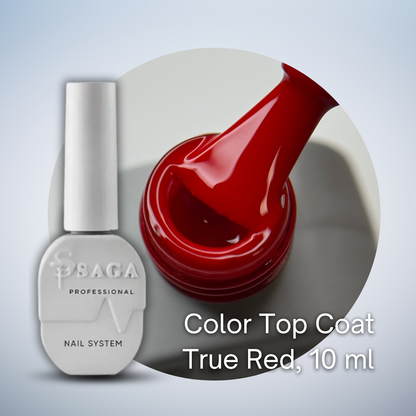 Saga Color Top Coat, No wipe 10 ml