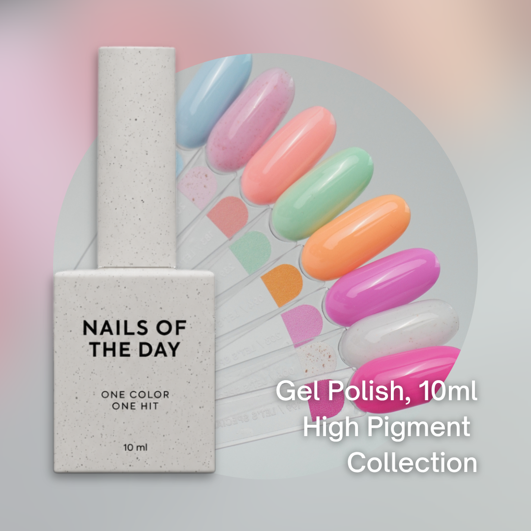 NAILSOFTHEDAY High Pigment gel polish, 10 ml