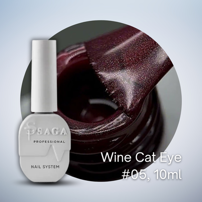 Saga Wine Cat Eye, 10ml