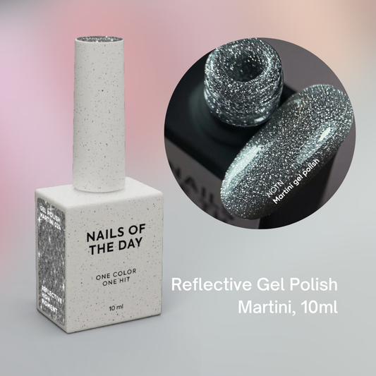 NAILSOFTHEDAY Reflective gel polish, MARTINI 10 ml