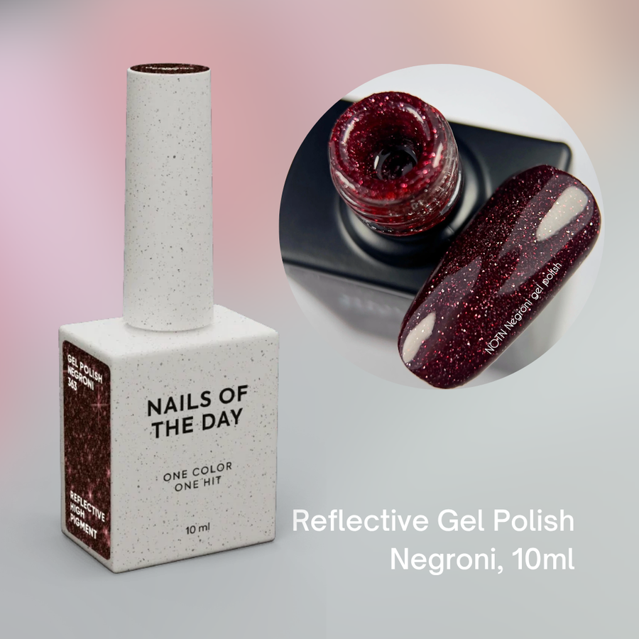 NAILSOFTHEDAY Reflective Gel Color,  10 ml