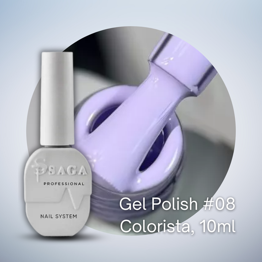 Saga Colorist Gel Polish, 10ml