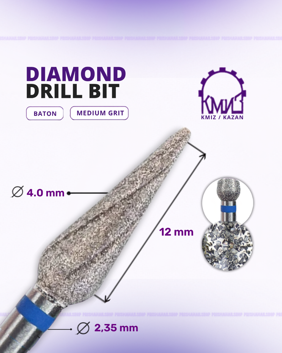 KMIZ Diamond Drop Nail Drill Bit