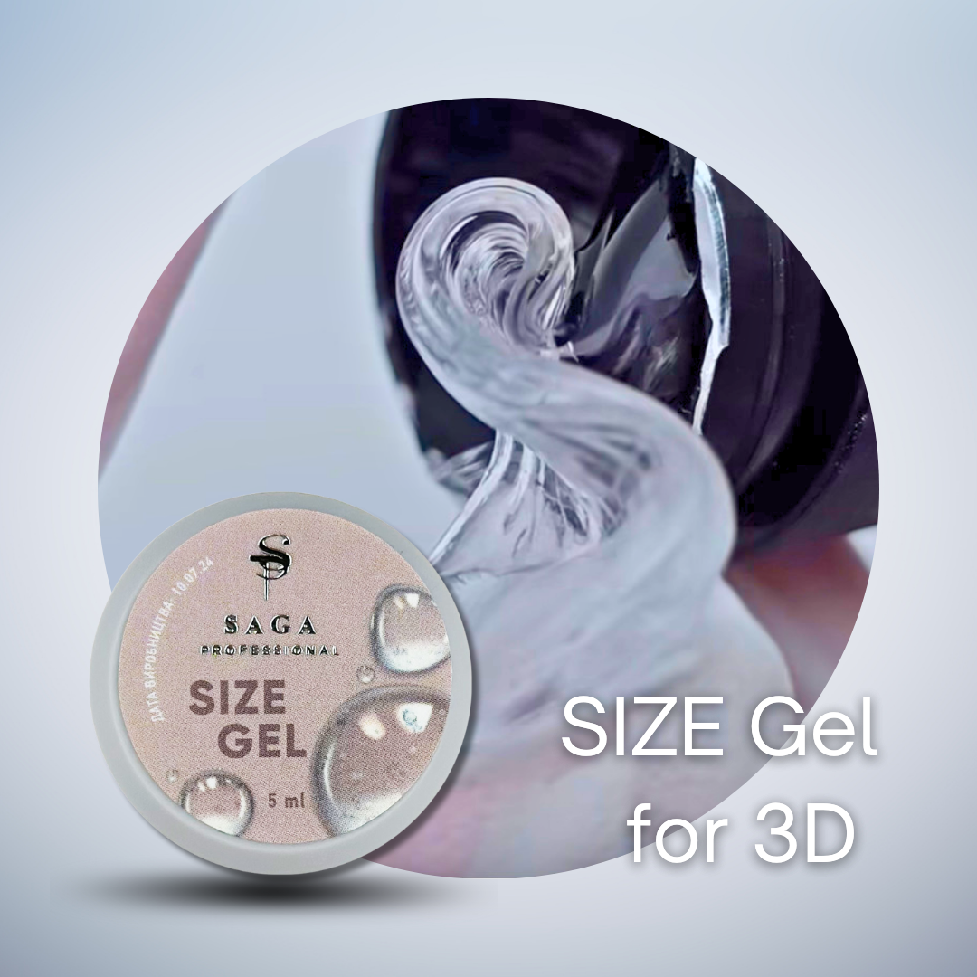 SAGA 3D SIZE gel, 5ml