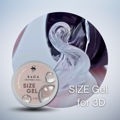 SAGA 3D SIZE gel, 5ml