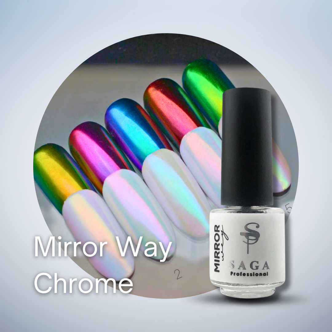 SAGA Mirror Way Liquid Chrome Powder Solution
