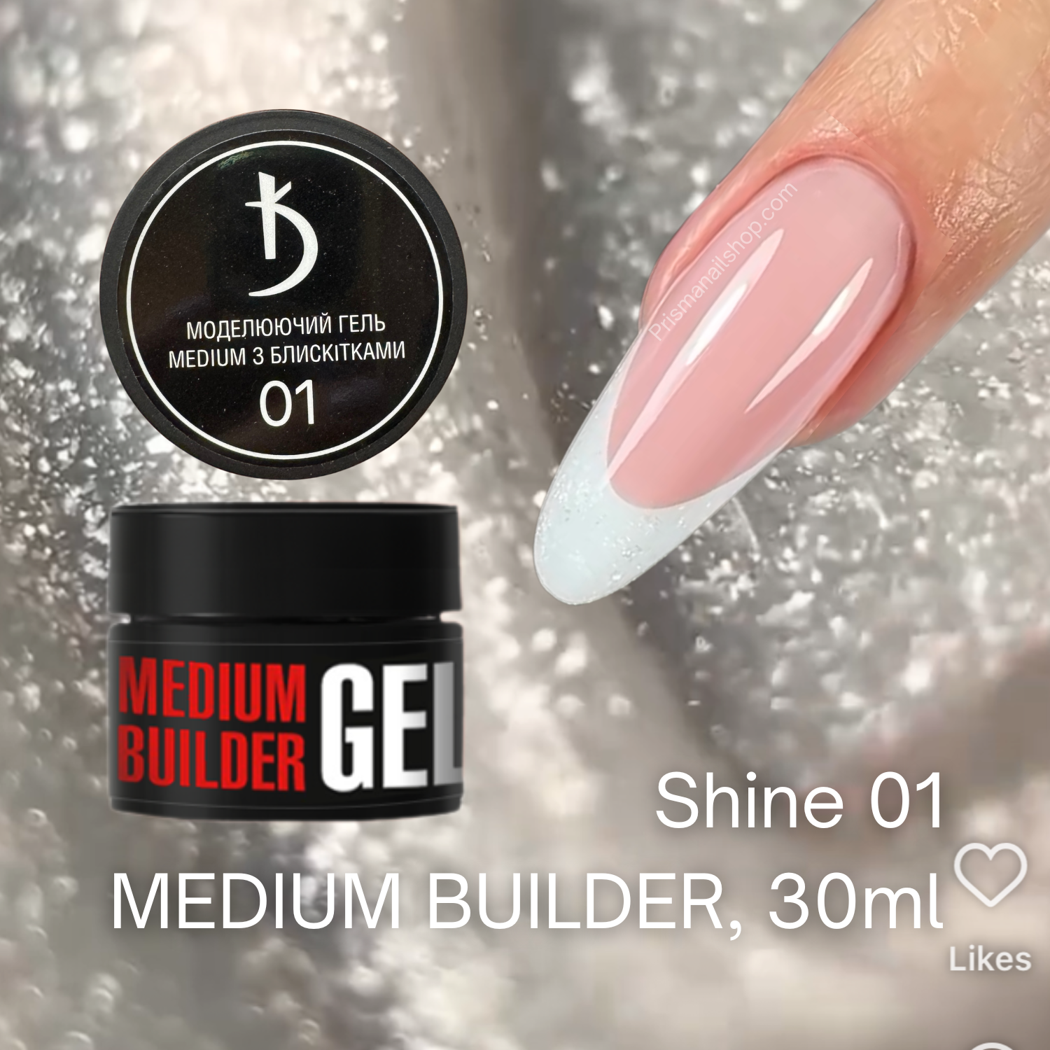 KODI Medium Builder Gel, 30g