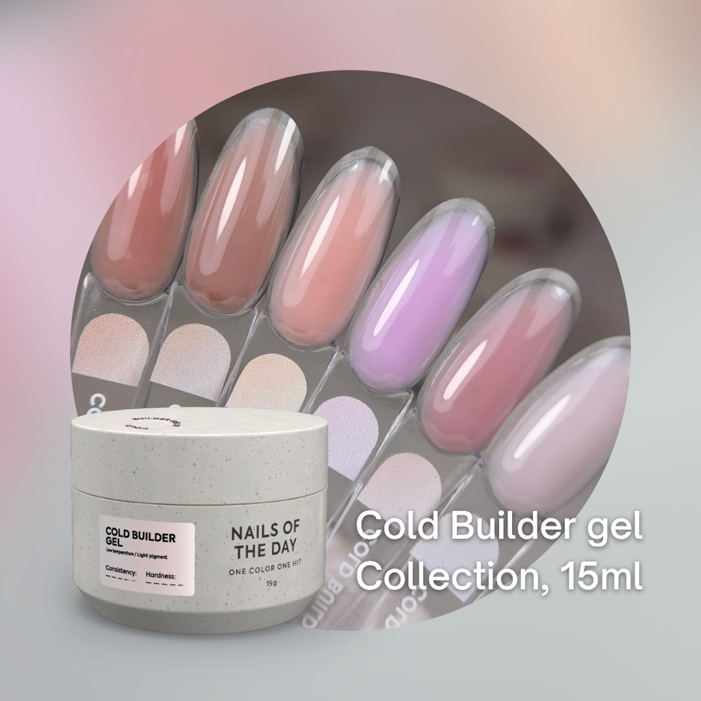 NAILSOFTHEDAY Cold Builder gel, 15ml (Low-Heat)