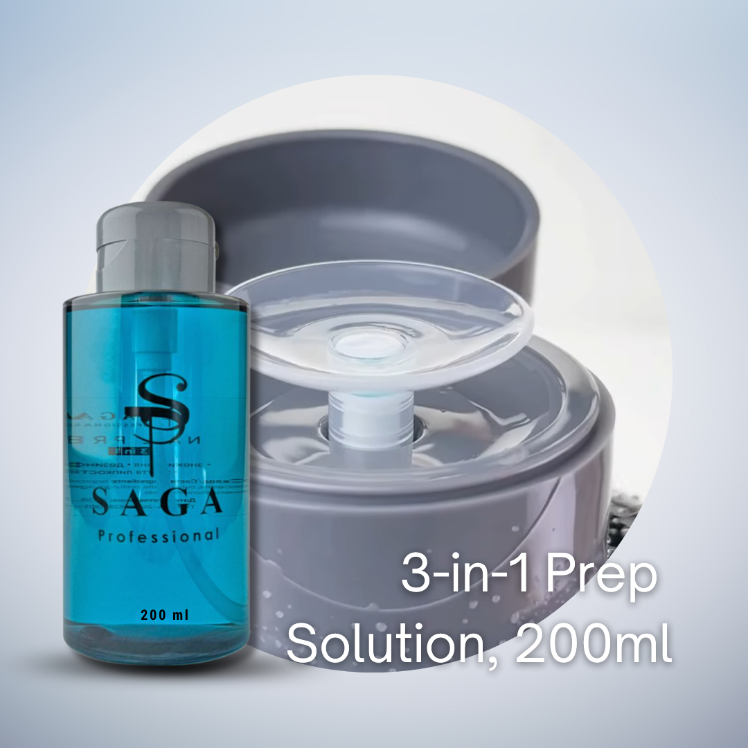 SAGA 3-in-1 NAIL PREP, 200ml
