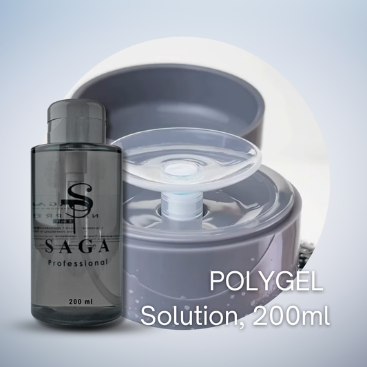 SAGA Polygel Slip Solution , 200ml