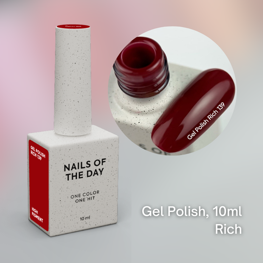 NAILSOFTHEDAY High Pigment gel polish, RICH 10 ml