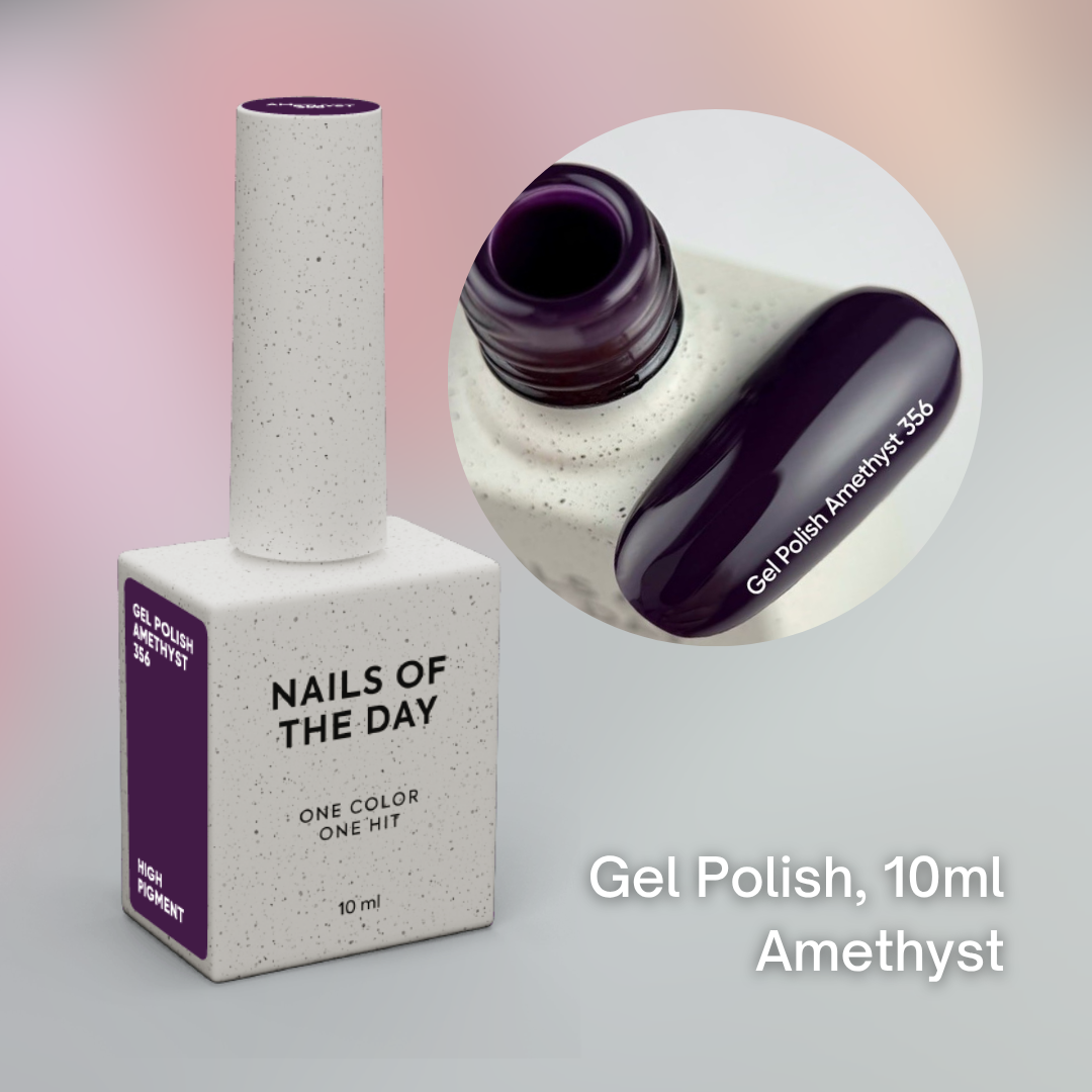 NAILSOFTHEDAY High Pigment gel polish, AMETHYST 10 ml