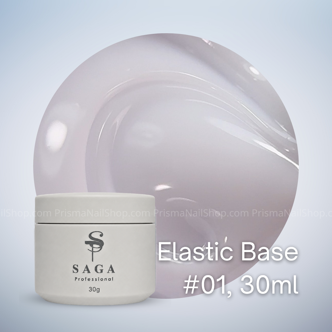SAGA Elastic Base, Milky, 30 ml