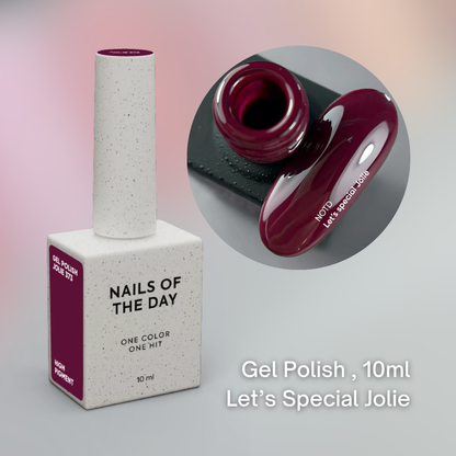 NAILSOFTHEDAY High Pigment gel polish, JOLIE 10 ml