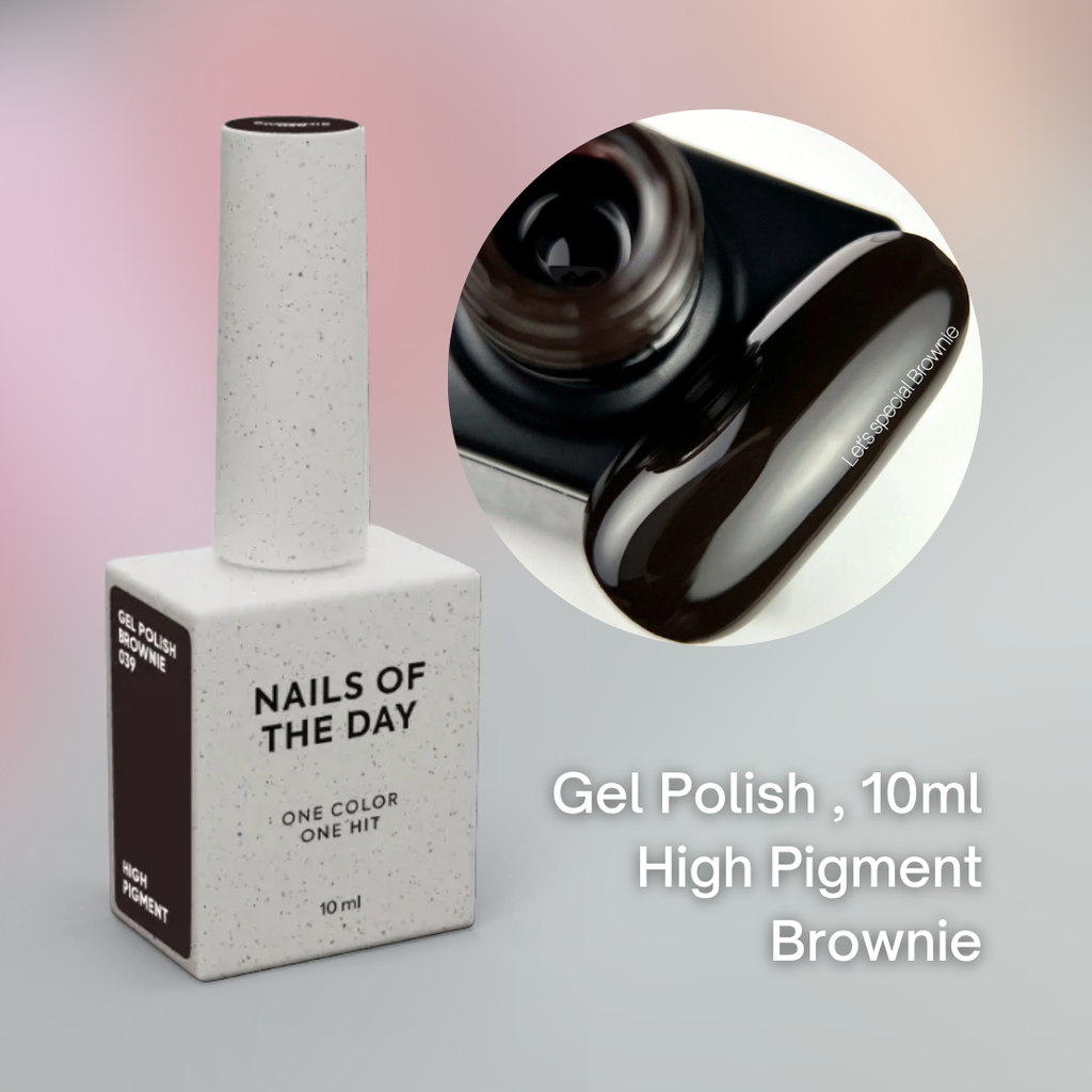 NAILSOFTHEDAY BROWN High Pigment Collection, 10 ml