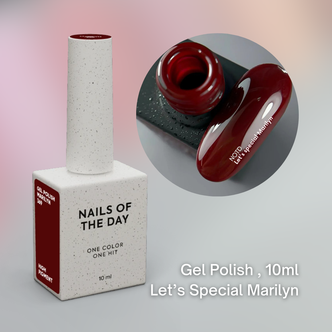 NAILSOFTHEDAY High Pigment gel polish, MARILYN 10 ml