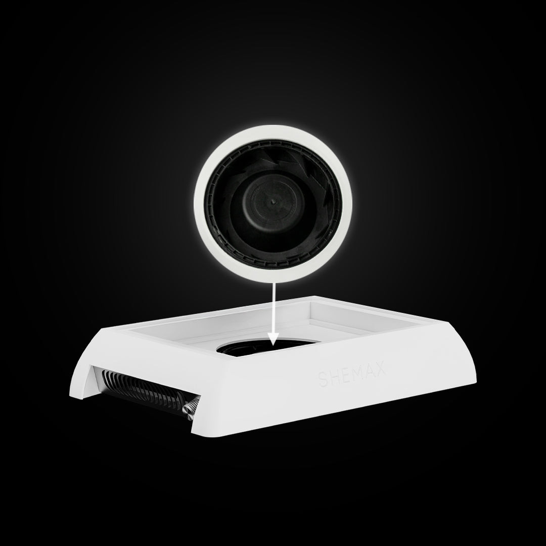 SheMax X-Pro Dust Collector - White + Free Shipping