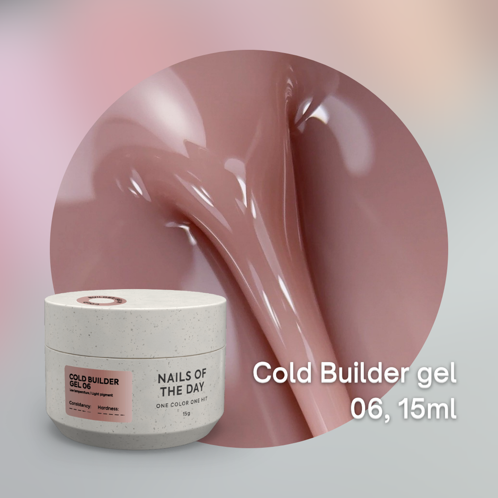 NAILSOFTHEDAY Cold Builder gel, 15ml (Low-Heat)