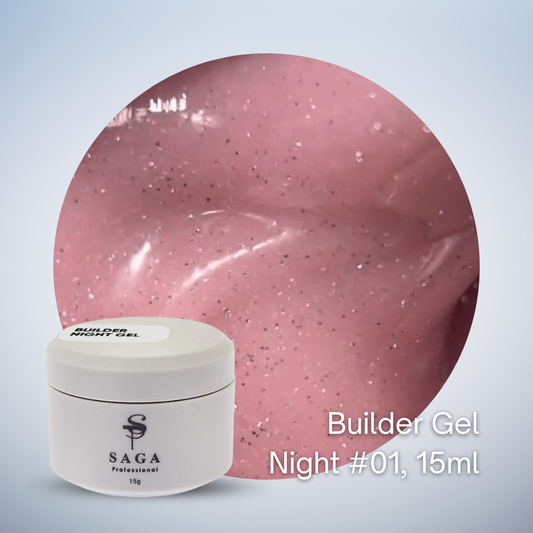 Saga Builder Gel Night, 15ml