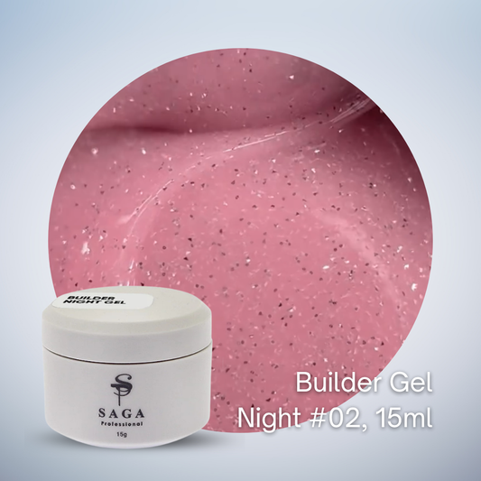 Saga Builder Gel Night, 15ml