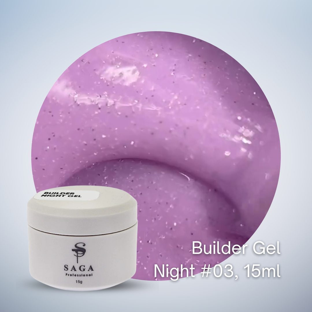 Saga Builder Gel Night, 15ml