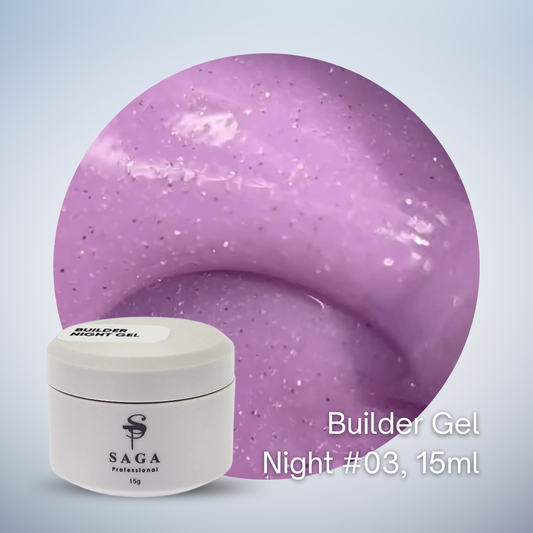 Saga Builder Gel Night, 15ml