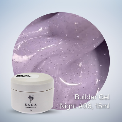 Saga Builder Gel Night, 15ml