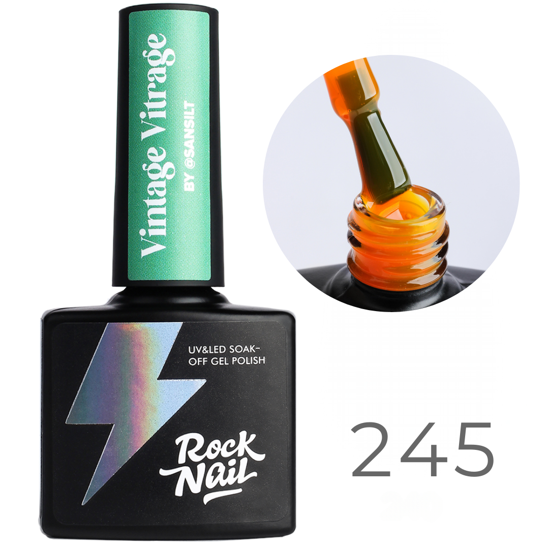 RockNail "Vintage Vitrage", gel polish 10ml