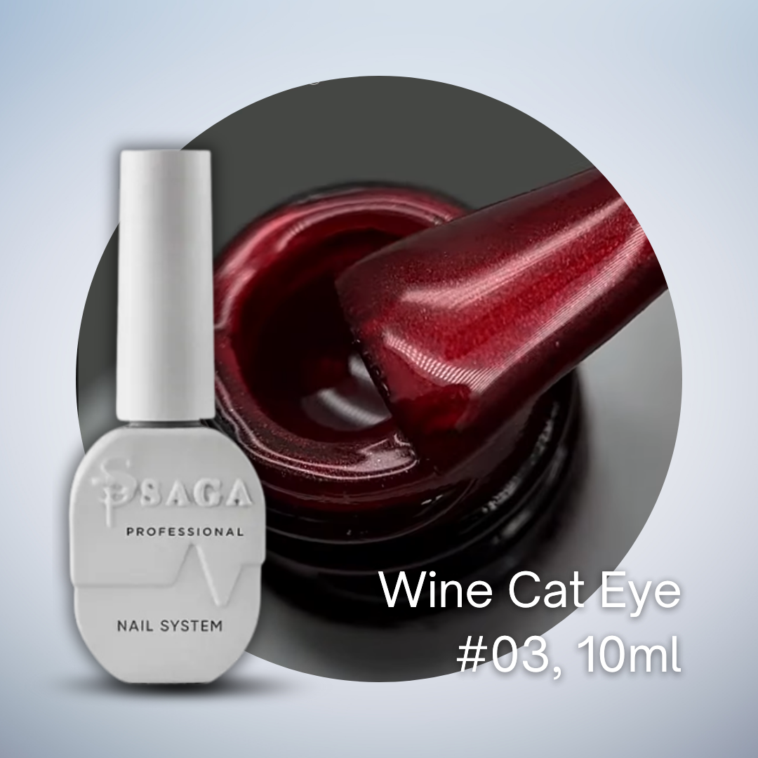 Saga Wine Cat Eye, 10ml