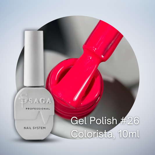Saga Colorist Gel Polish, 10ml