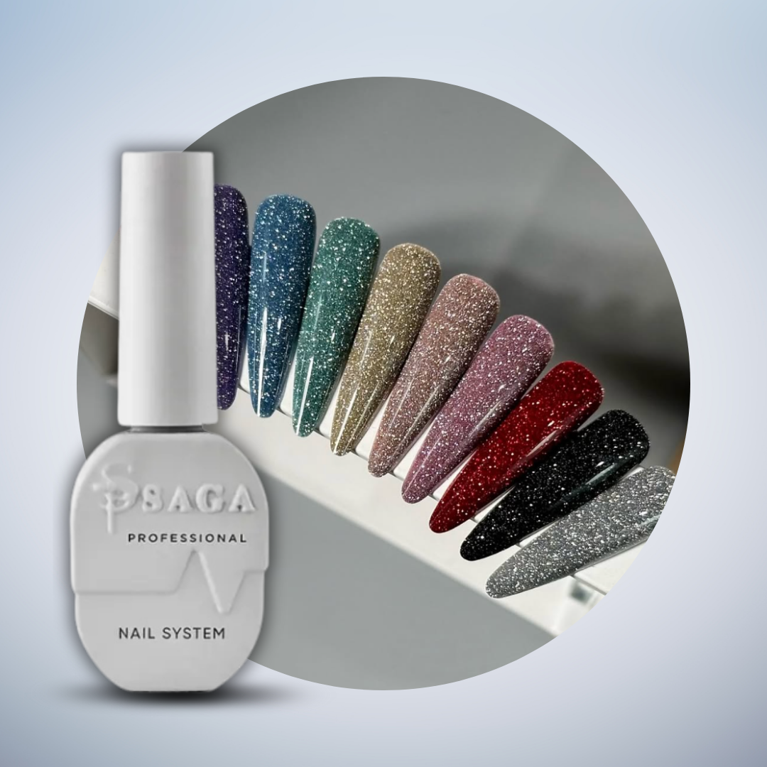 Saga Reflective "Fiery" Gel Polish