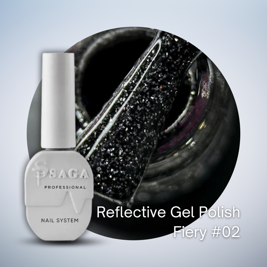 Saga Reflective "Fiery" Gel Polish