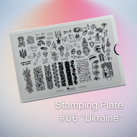 Saga Stamping Plate