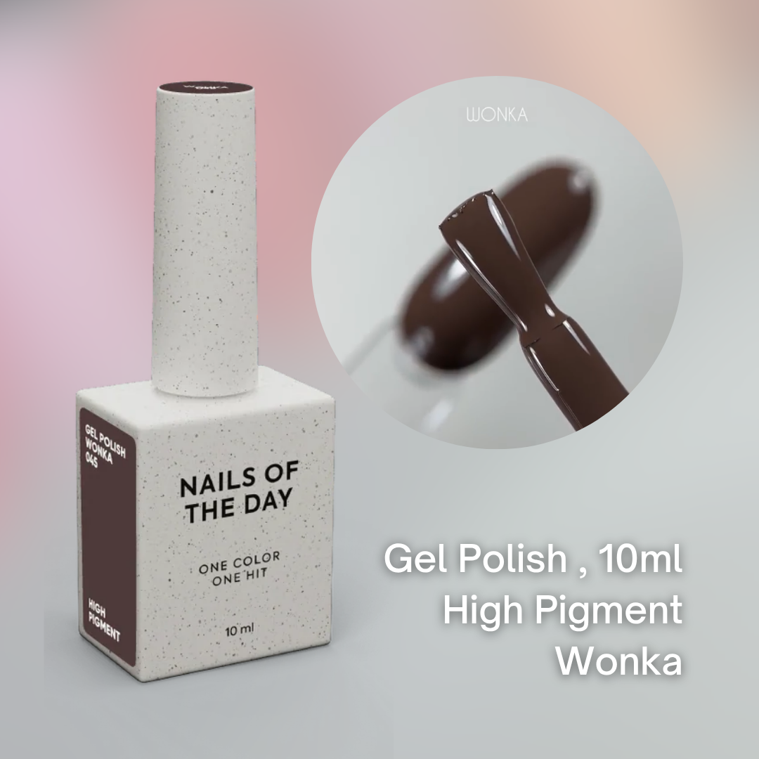 NAILSOFTHEDAY BROWN CHOCOLATE High Pigment Collection 10 ml