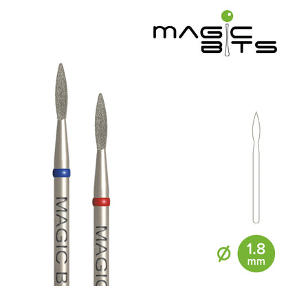 MAGIC BITS Flame Nail Bit 1.8mm