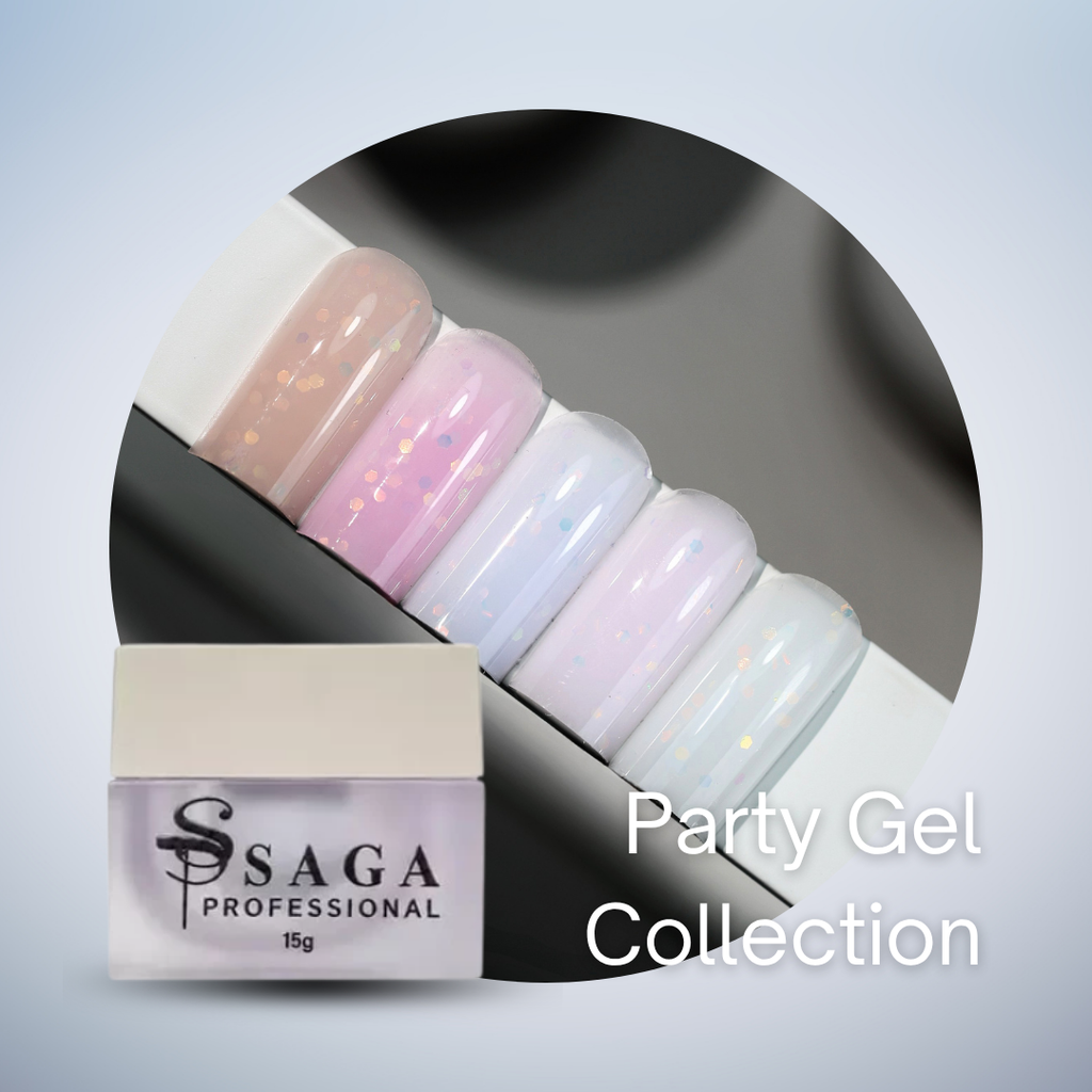 SAGA Party Builder Gel Collection, 15ml