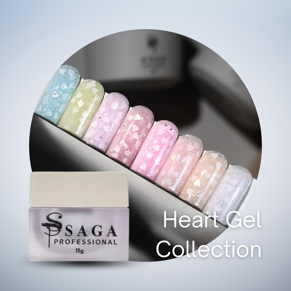 SAGA Heart Builder Gel Collection, 15ml