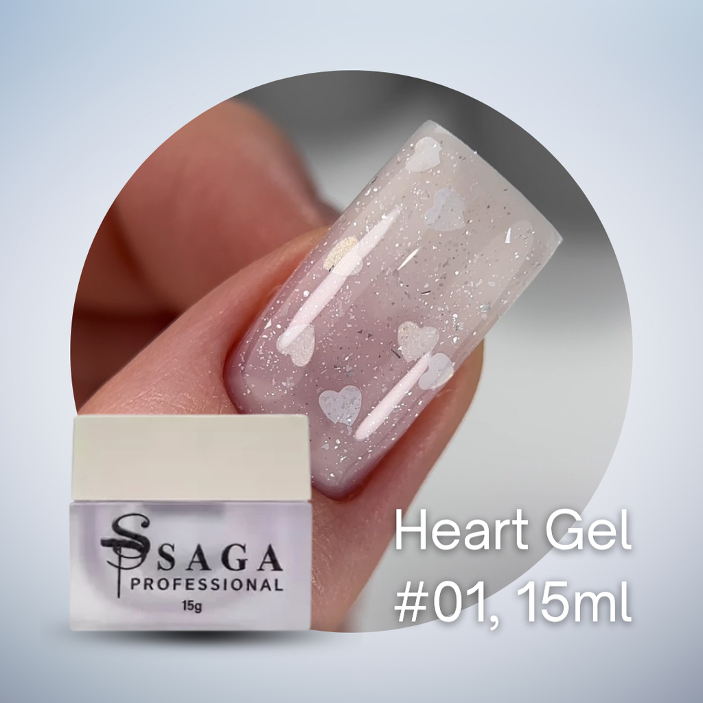 SAGA Heart Builder Gel Collection, 15ml